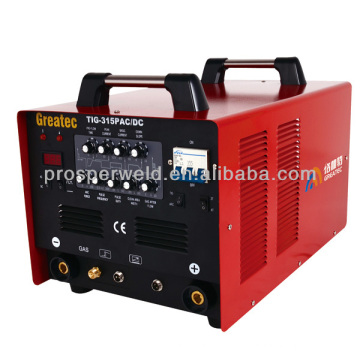 IGBT SOFT INTERRUPTOR INVERSOR AC / DC (PULSO) SQUARE WAVE TIG WELDING MÁQUINA WSME315